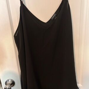 Torrid Black Slip Tank Top